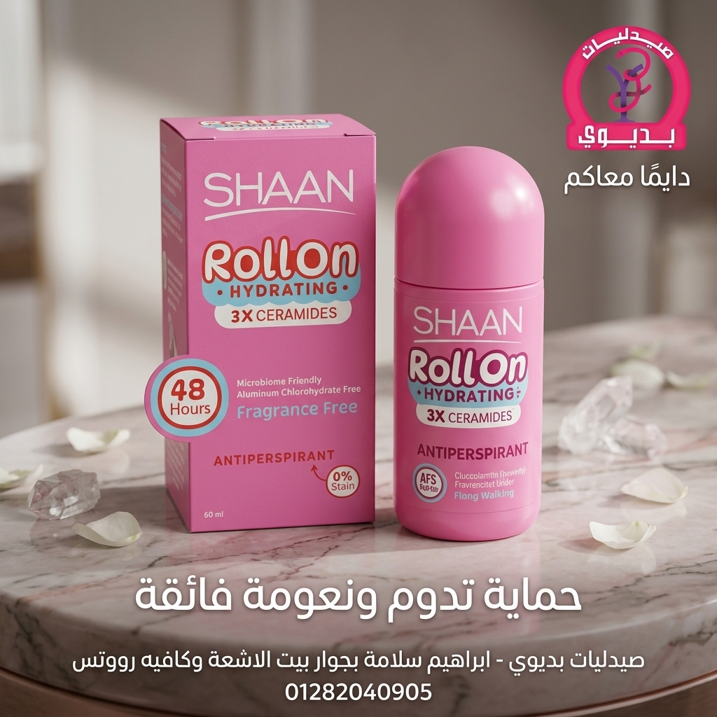 SHAAN ROLL ON + HYDRATING 60ML