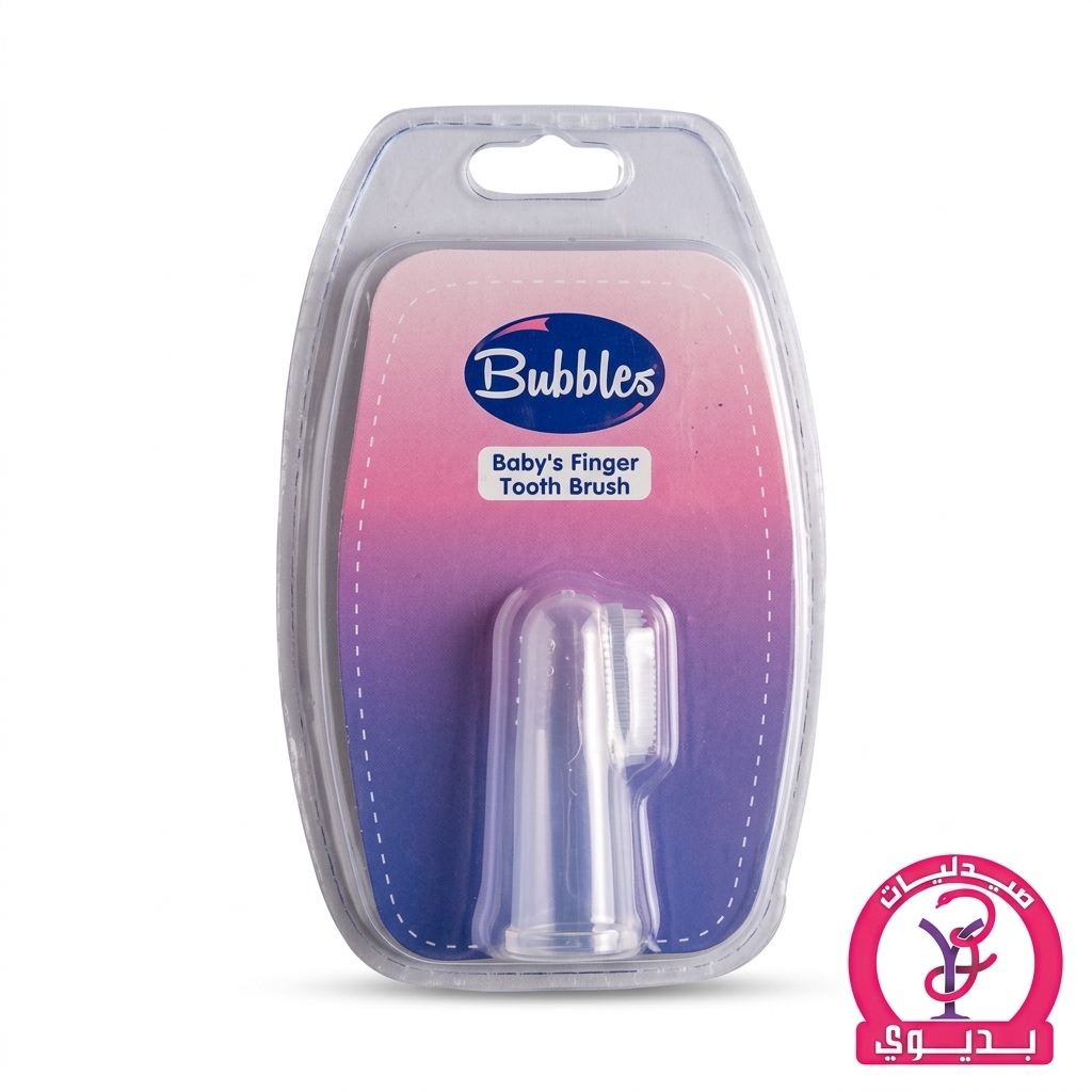 BUBBLES BABY FINGER TOOTHBRUSH