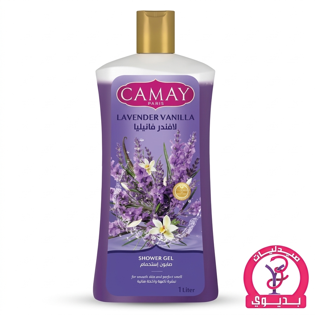 CAMAY  SHOWER GEL LAVENDER VANILLA 1L