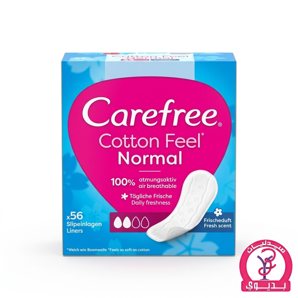 CAREFREE COTTON FEEL 100 PANTYLINER
