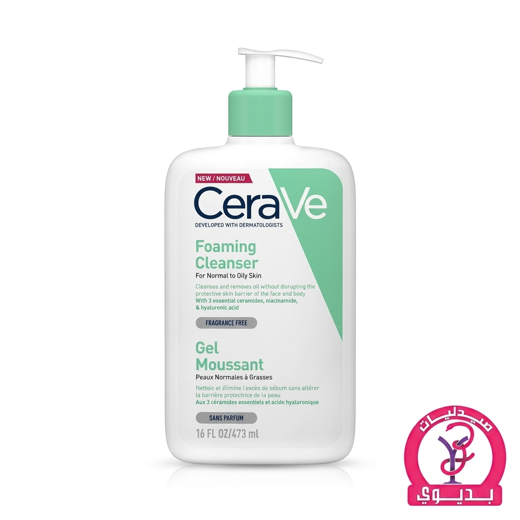 CERAVE FOAMING CLEANSER NORMAL TO OILY SKIN 473 ML