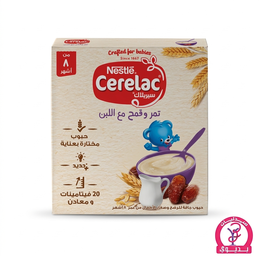 CERELAC DATES & WHEAT WITH MILK 125GM