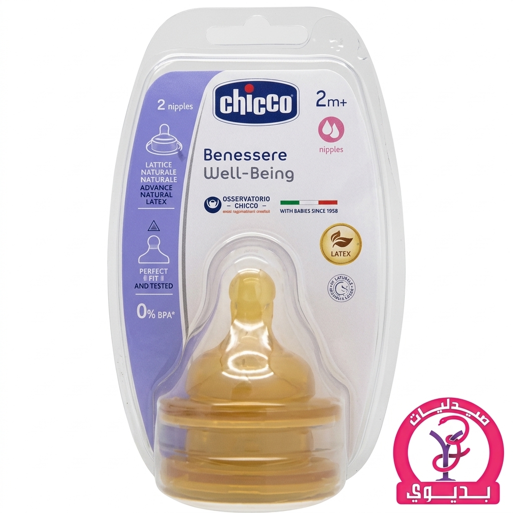 CHICCO BENESSERE WELLBEING NIPPLE 2+