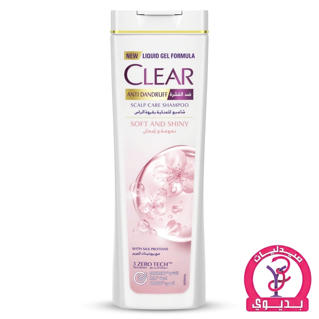CLEAR SHAMPOO ANTI DANDRUFF SOFT & SHINY 180 ML