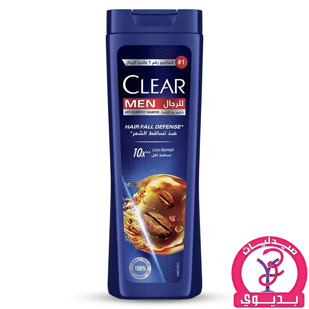 CLEAR SHAMPOO 2*1 ANTI HAIR FALL 180 ML