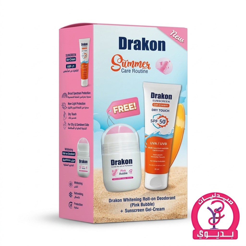 DRAKON GEL+ROL ON ROSE