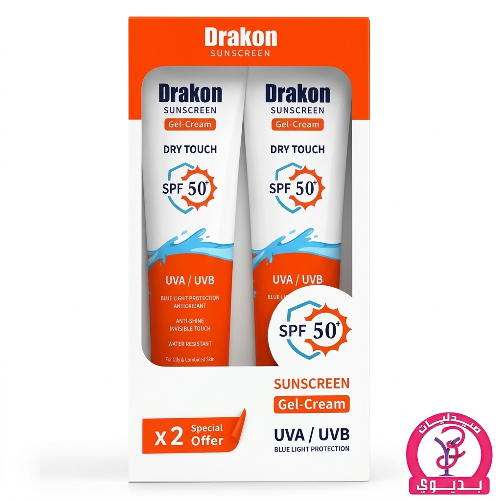 DRAKON SUNSCREEN GEL CREAM 150+60