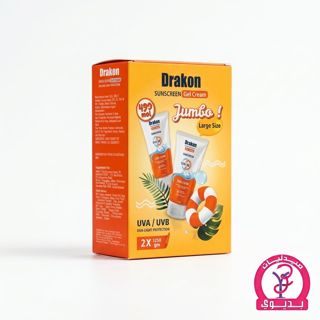 DRAKON SUNSCREEN GEL CREAM 150 OFFER