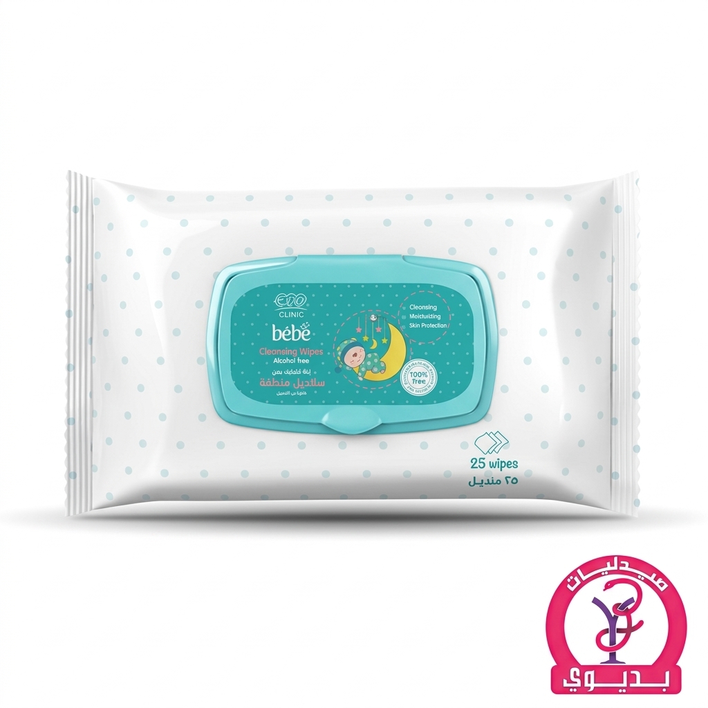 EVA BEBE WIPES 25PCS