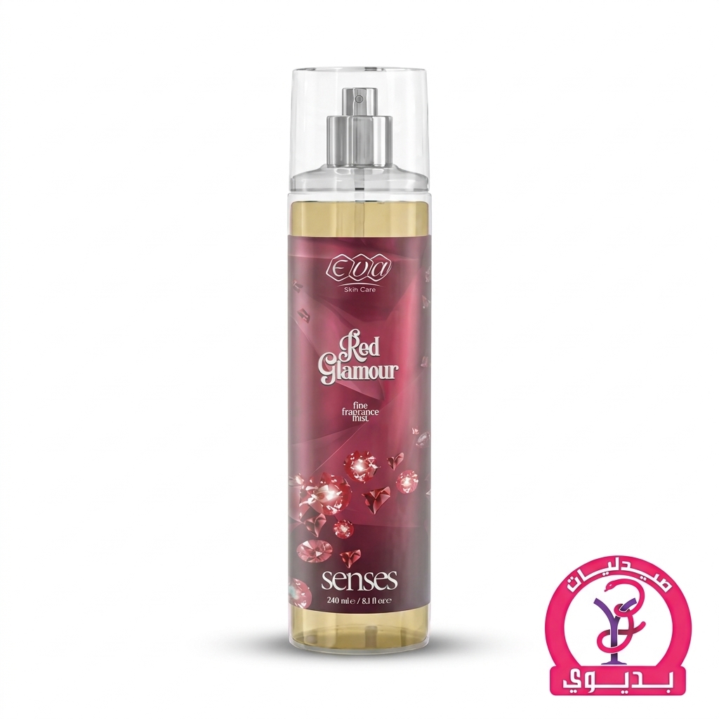 EVA BODY SPLASH RED GLAMOUR 240ML