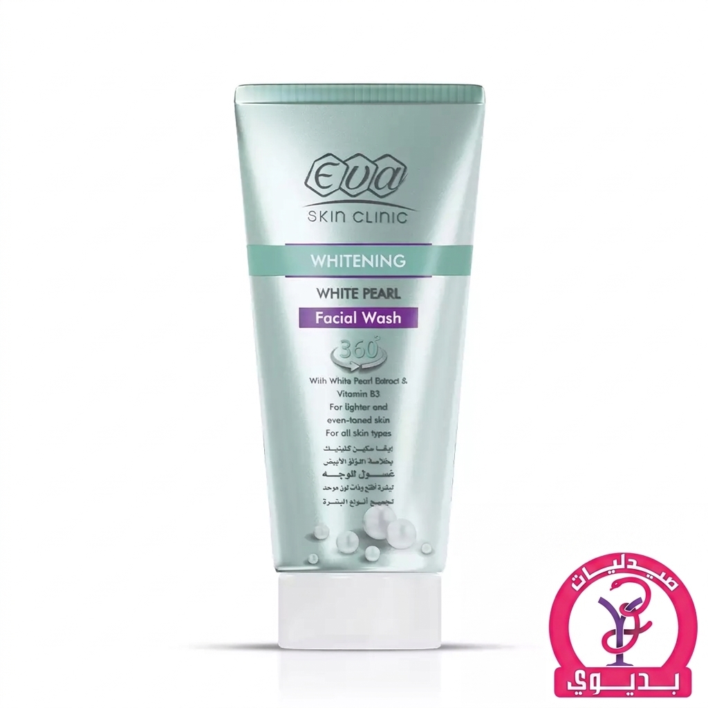 EVA FACIAL WASH WHITE PEARL 150ML