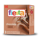 FIESTA CHOCOLATE 3 CONDOMS