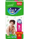 FINE BABY 5 MAXI 58 DIAPERS