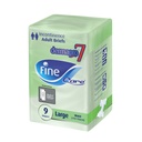 FINE CARE ADULT BRIEFS 9 DIAPERS LARGE