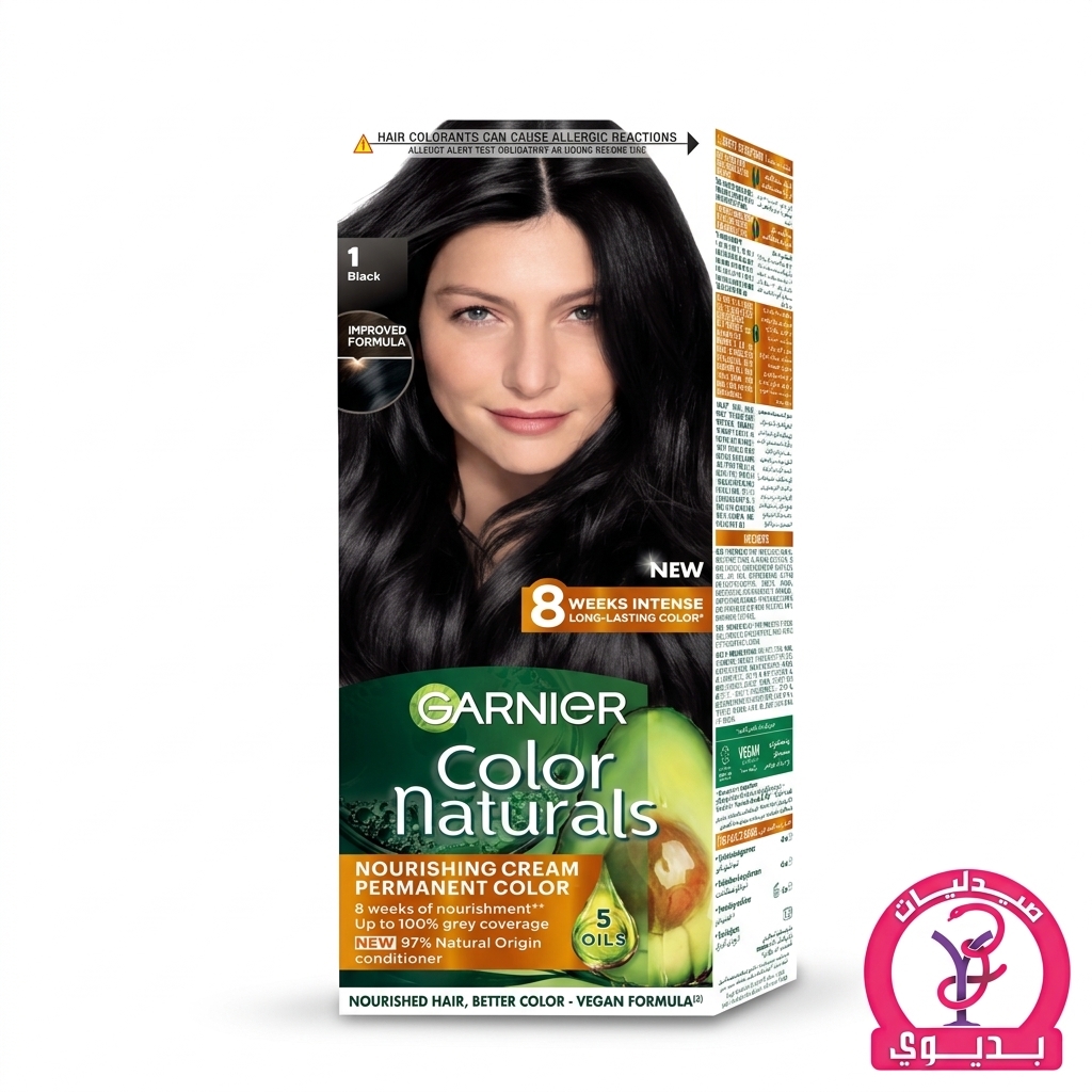 GARNIER COLOR NATURAL 1 اسود