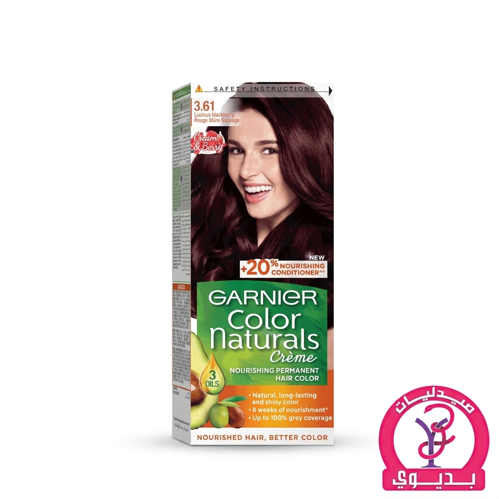 GARNIER COLOR NATURAL احمر توتي جذاب 3.61