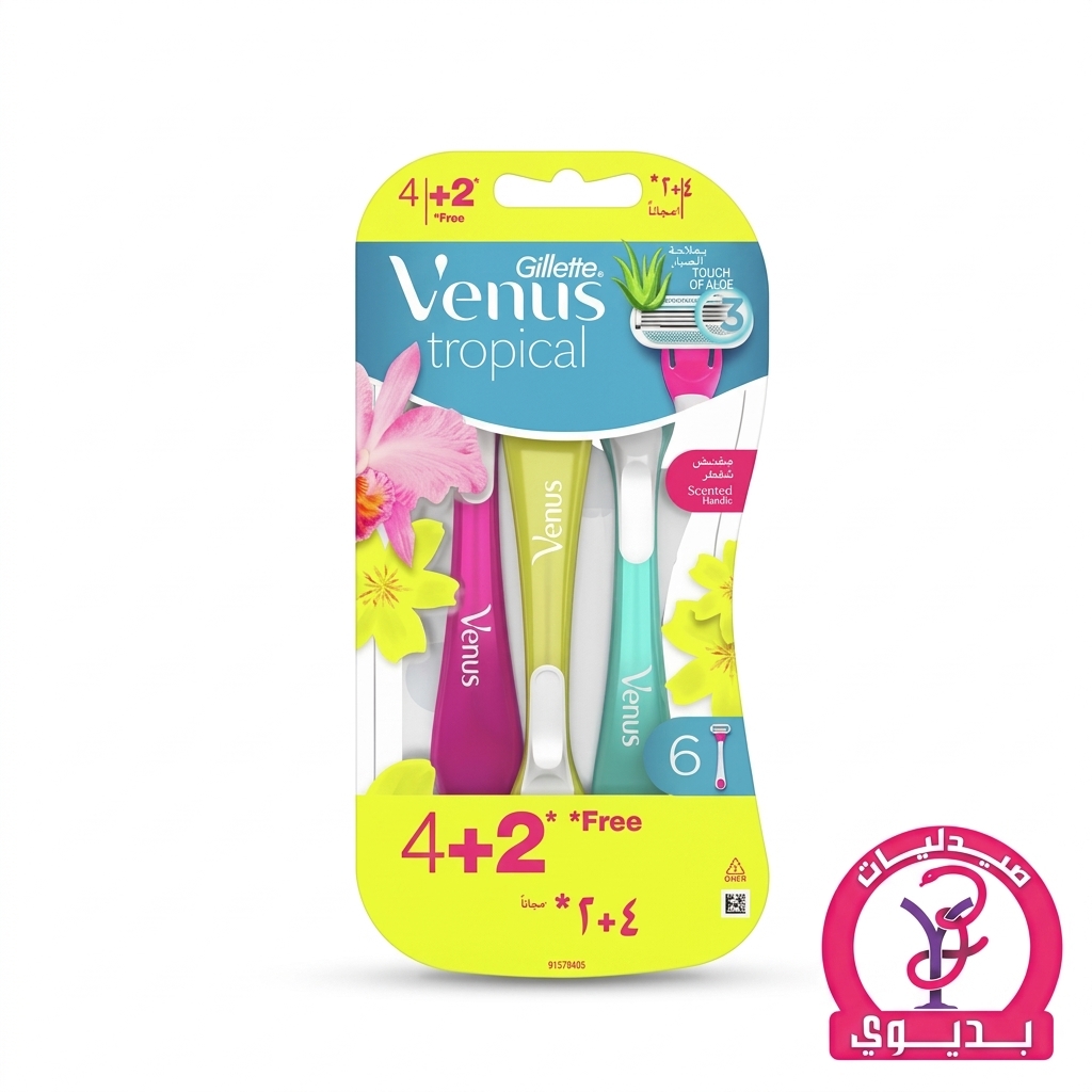 GILLETTE VENUS TROPICAL  4 + 2
