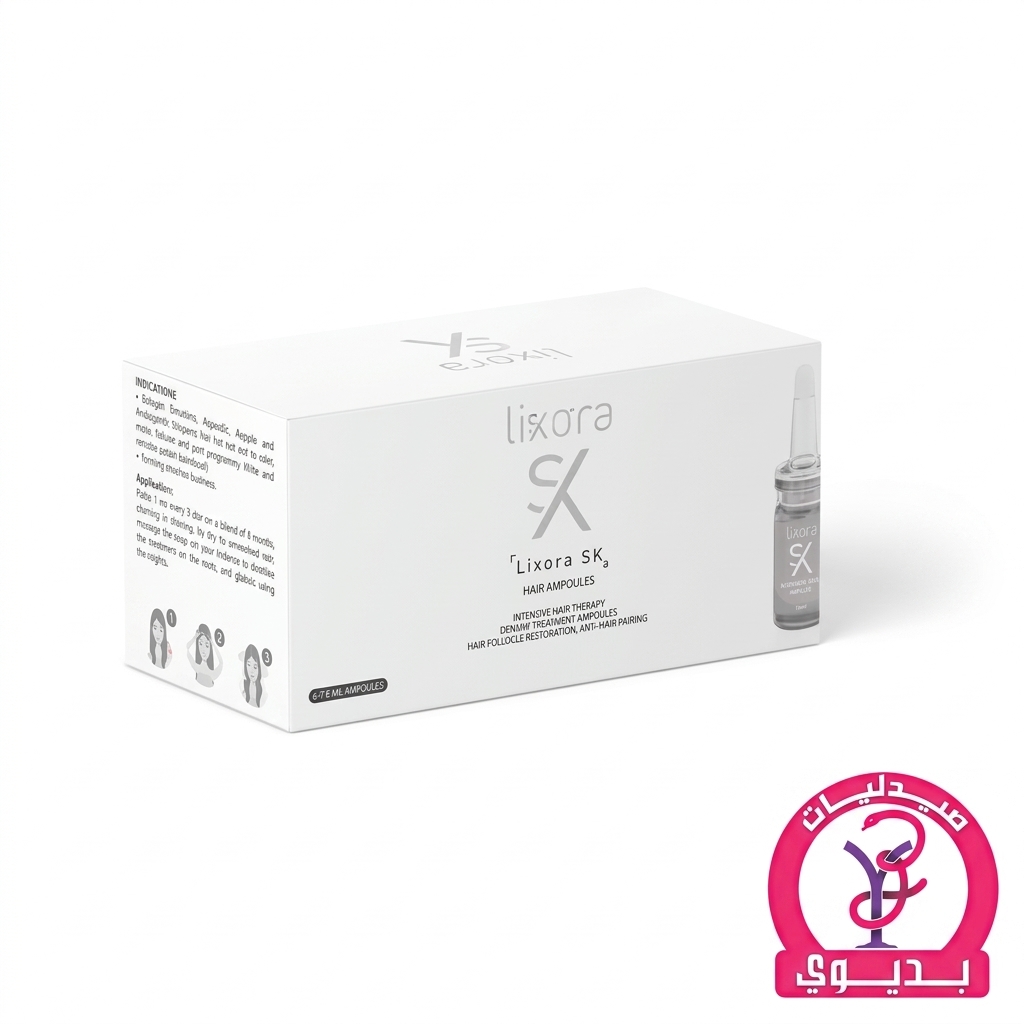 LIXORA AMPOULES HAIR LOSS TREATMENT 8 AMP