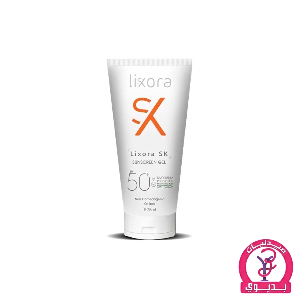 LIXORA SUN SCREEN GEL SPF50+ 75ML
