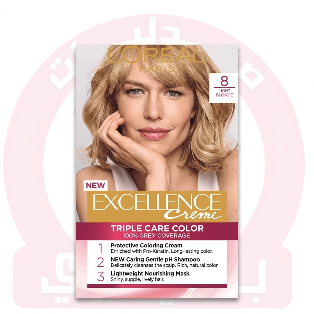 Loreal Excellence 8 Light Blonde
