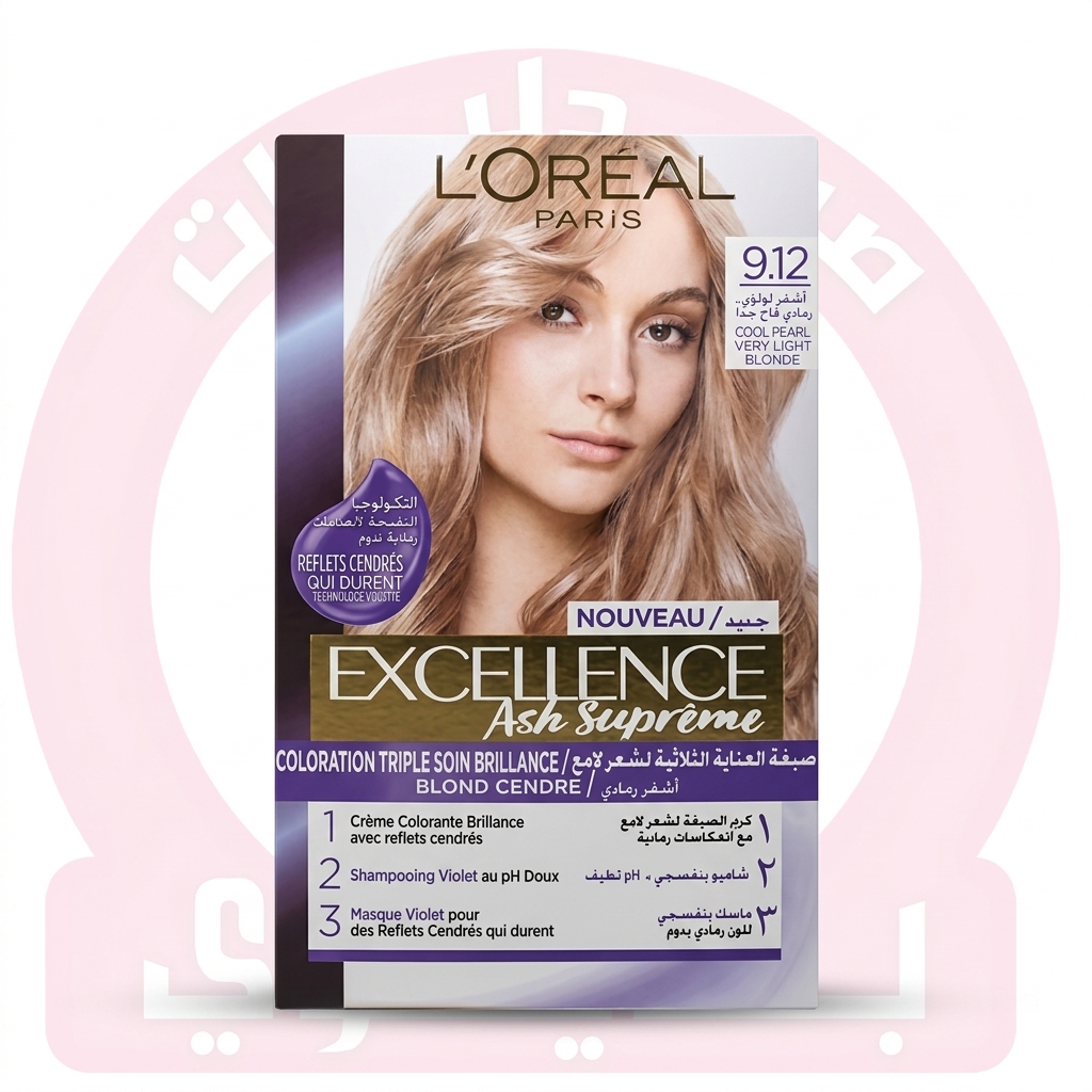 LOREAL EXCELLENCE CREME 9.12 COOL PEARL VERY LIGHT