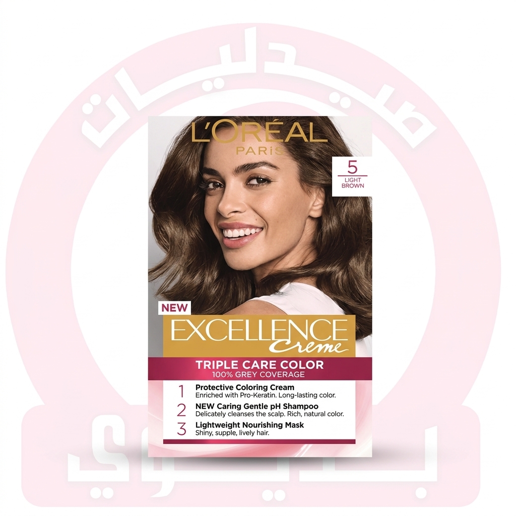 LOREAL EXCELLENCE LIGHT BOWN 5