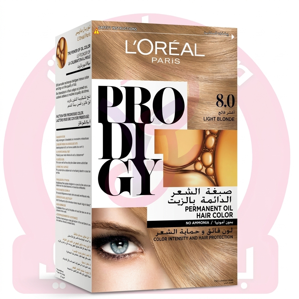 LOREAL PRODIGY 8.0 NATURAL MEDIUM BLONDE