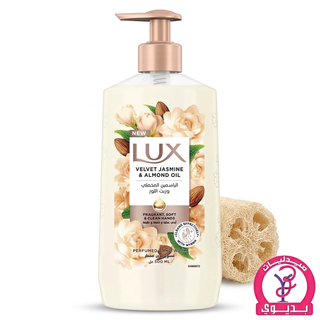 LUX HAND WASH VELVET JASMINE & ALMOND OIL 500ML