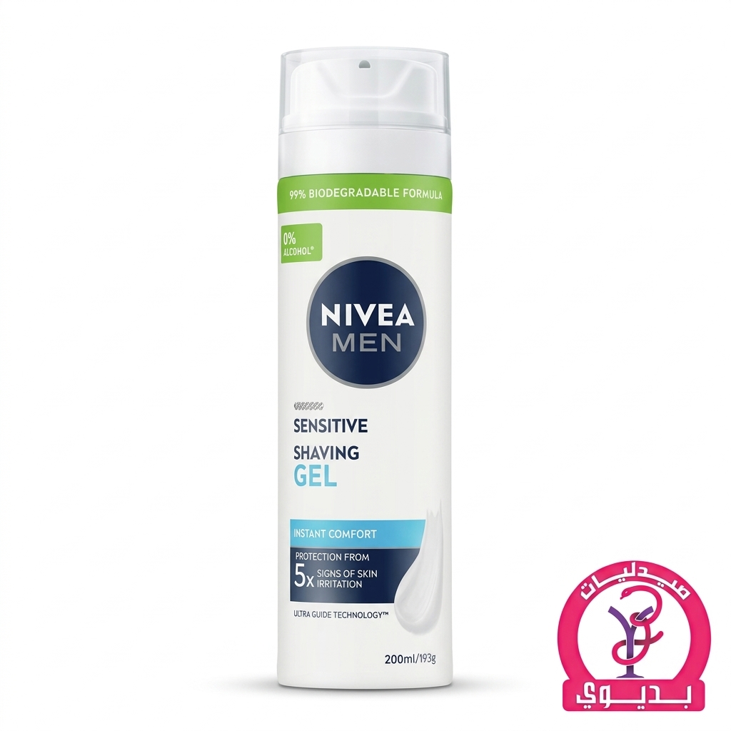 NIVEA SHAVING GEL SENSITIVE 200ML