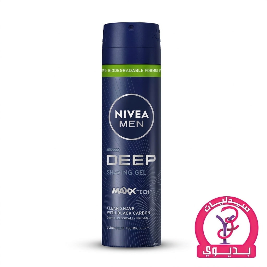 NIVEA SHAVING FOAM MEN DEEP CLEAN 200ML