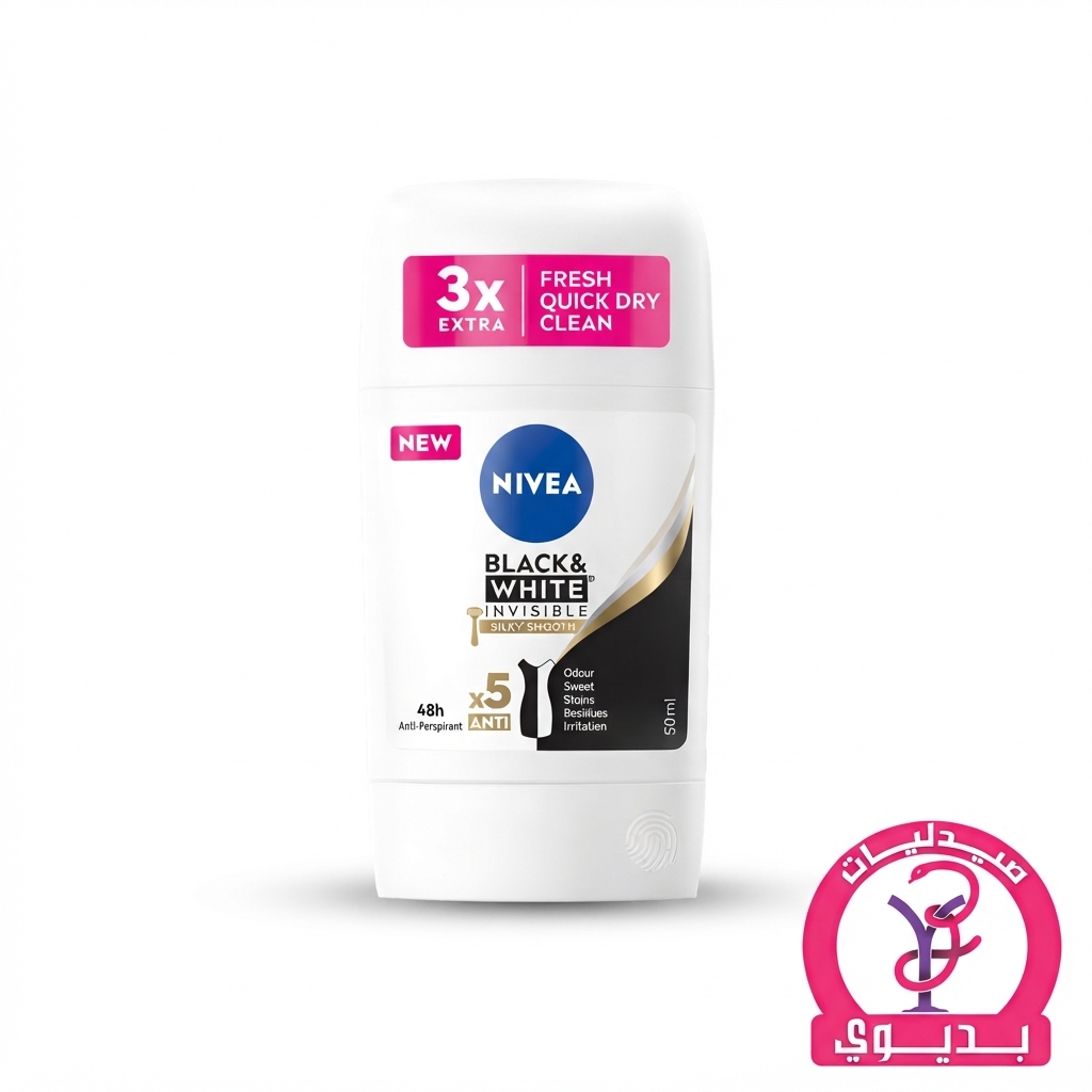 NIVEA STICK B & W INVISIBLE 50ML