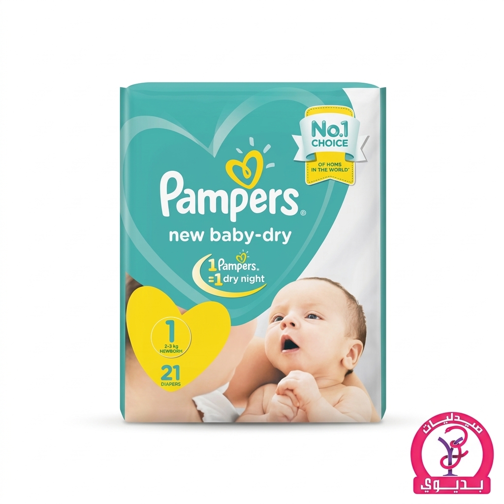 PAMPERS 1 21 PIECES