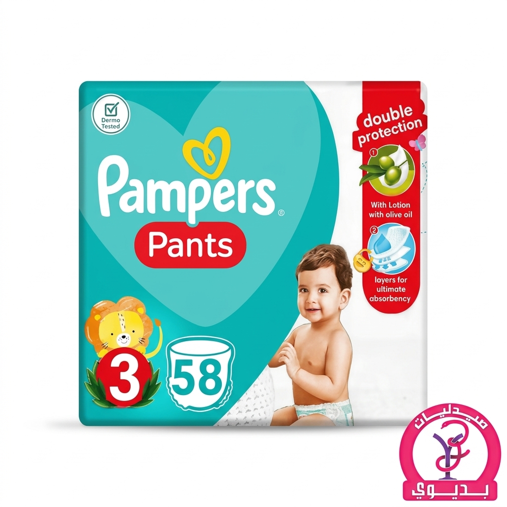 pampers 3 58pcs
