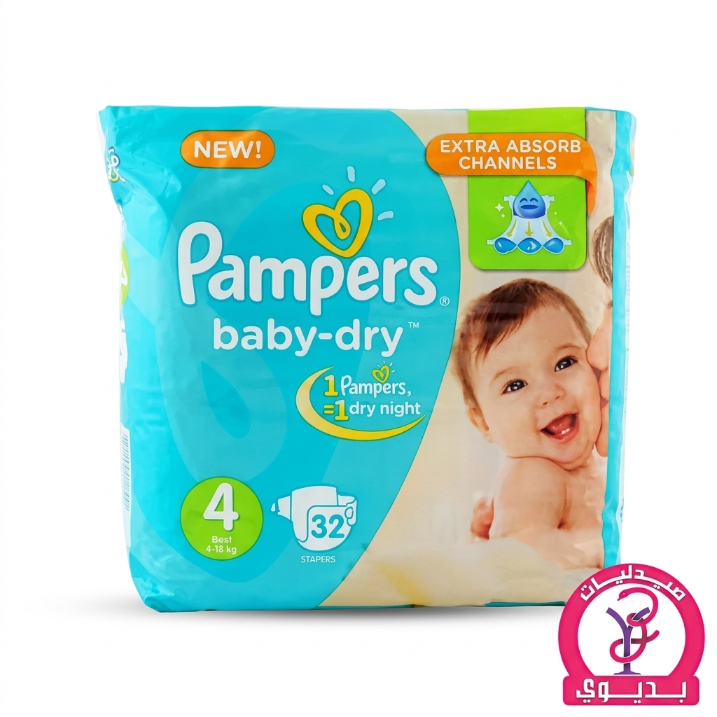 PAMPERS 4 MAXI 8-19KG 32PCS