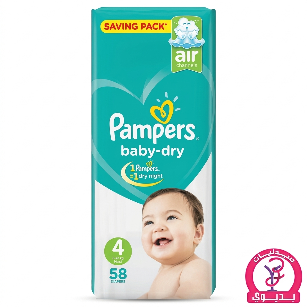 PAMPERS 4NEW BABY 9-18KG 58  