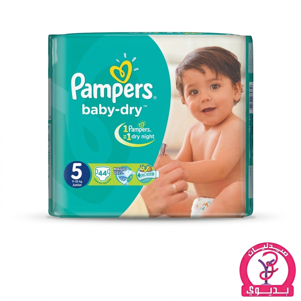 PAMPERS 5 junior 44diapers
