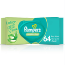 PAMPERS BABY WIPES 64 PIECES CAP
