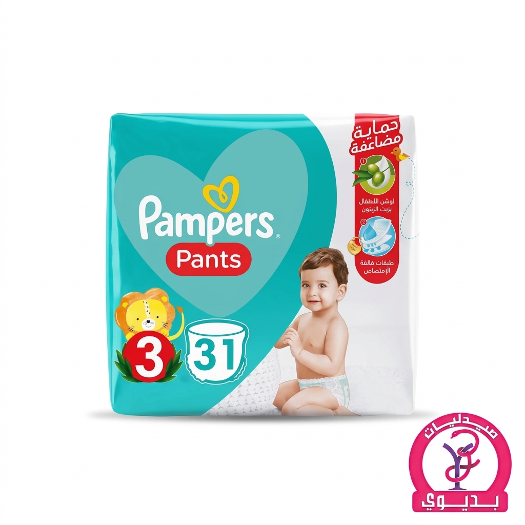 PAMPERS PANTS  3 31PCS