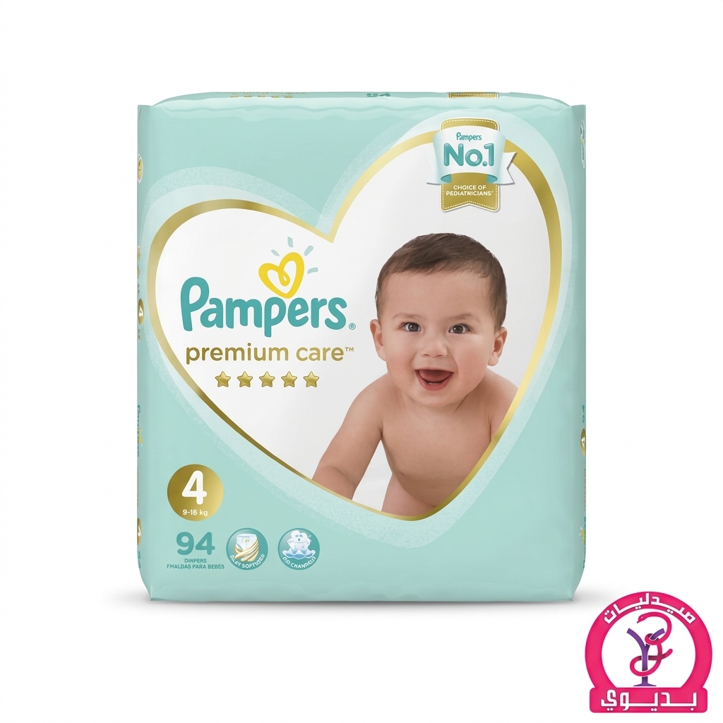PAMPERS PREMIUM 4  94 DIAPERS