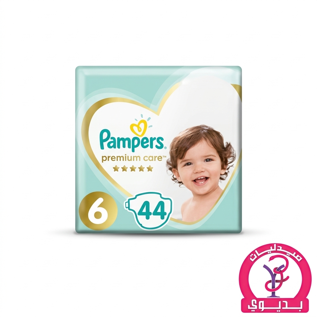 PAMPERS PREMIUM 6 44 PIECES