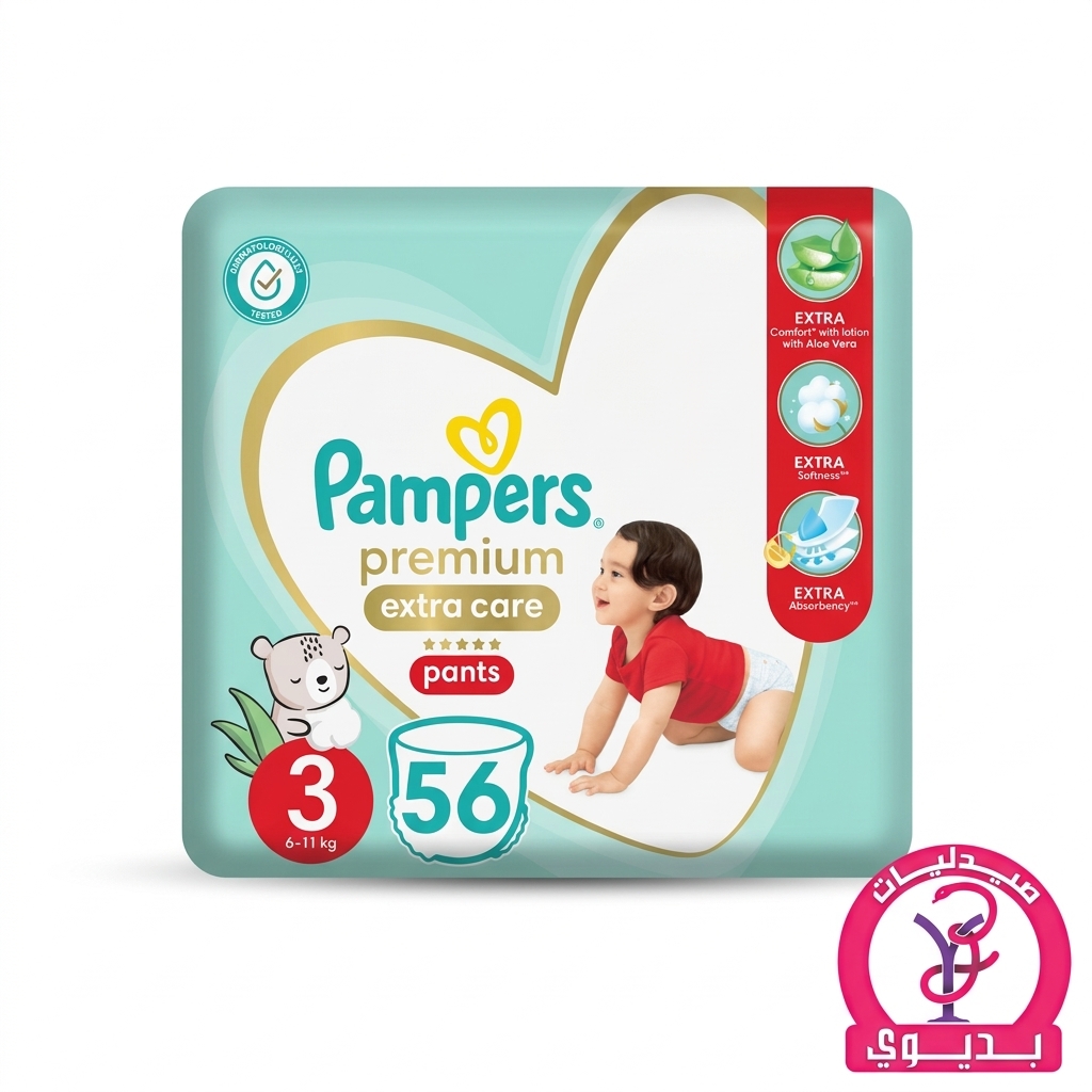 PAMPERS PREMIUM PANTS 3 56 PIECES