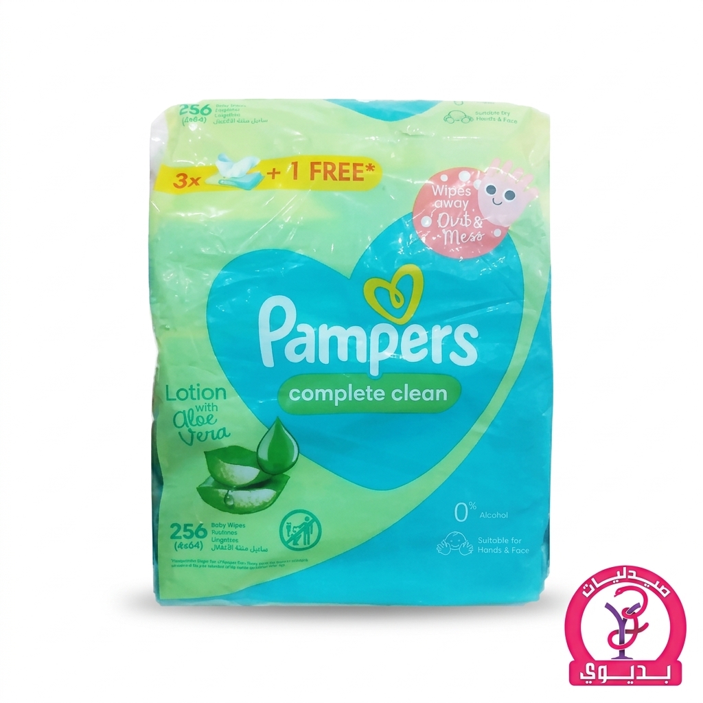 PAMPERS WIPES ALOEVERA 3+1 OFFER