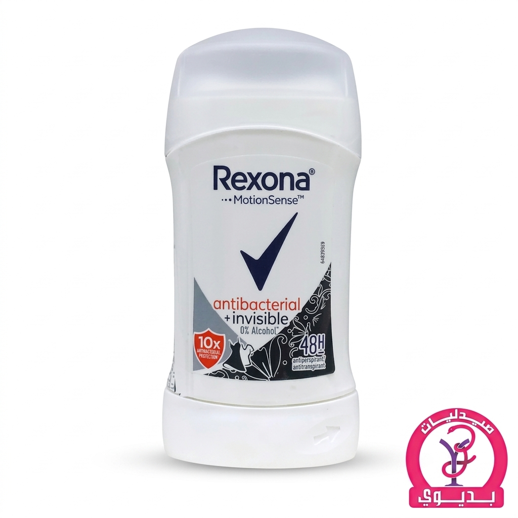 REXONA STICK WOMEN ANTIBACTERIAL+INVISIBLE 50ML