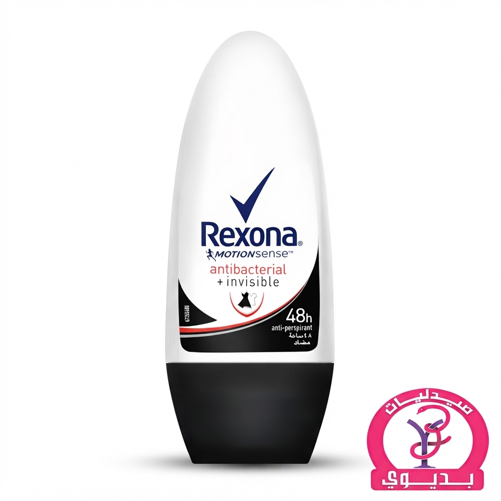 Rexona Women Antiperspirant Roll-on Antibacterial Invisible 50 ML