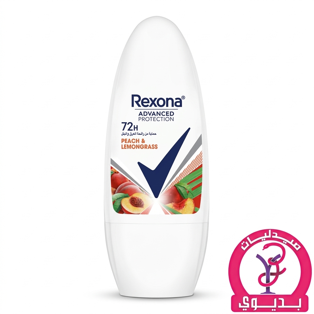 REXONA ROLL ON WOMEN PEACH & LEMONGRASS 50ML