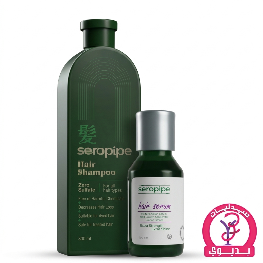 SEROPIPE SHAMPOO 300ML+ SERUM 100 ML