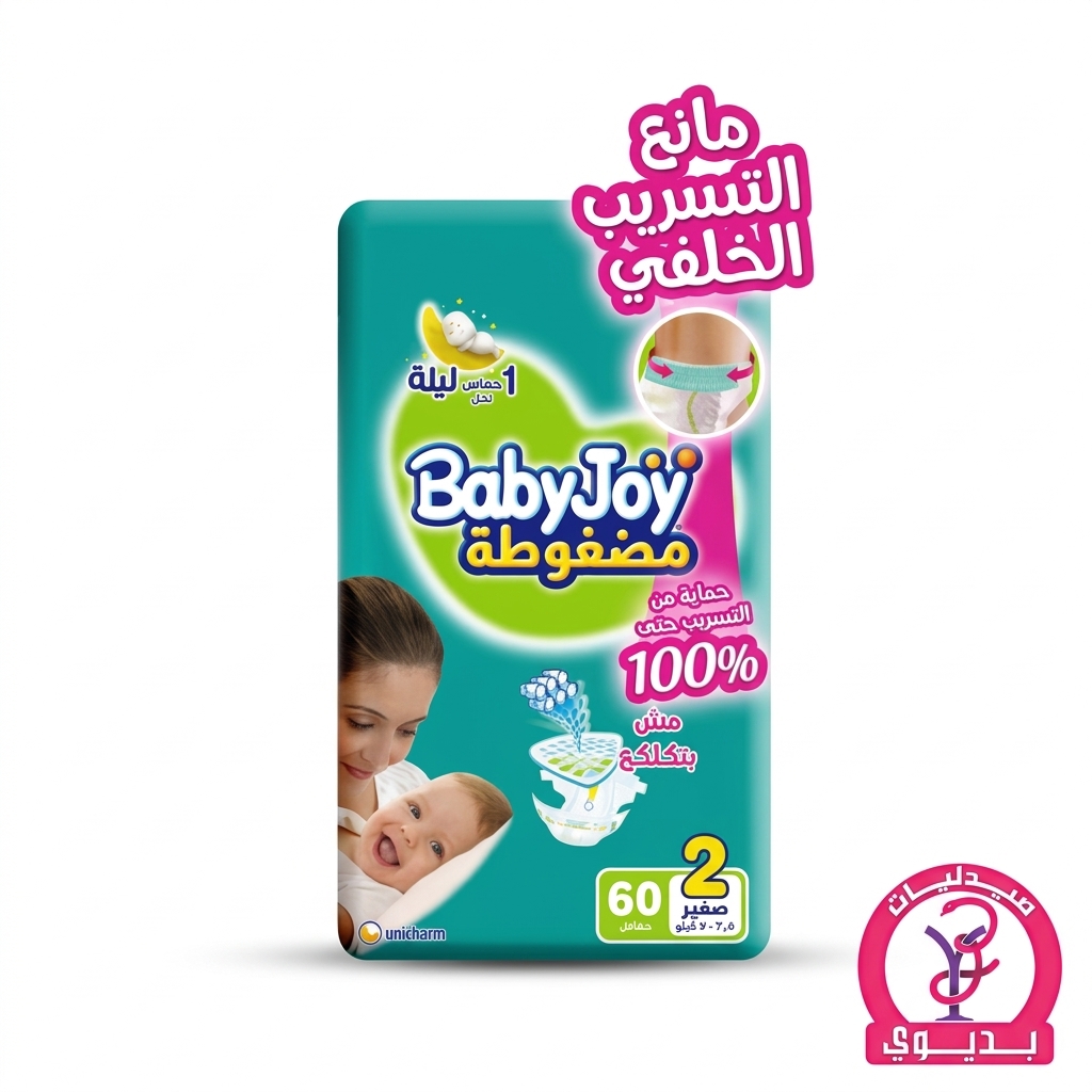 BABY JOY MEDIUM (6-12kg) 60 PCS