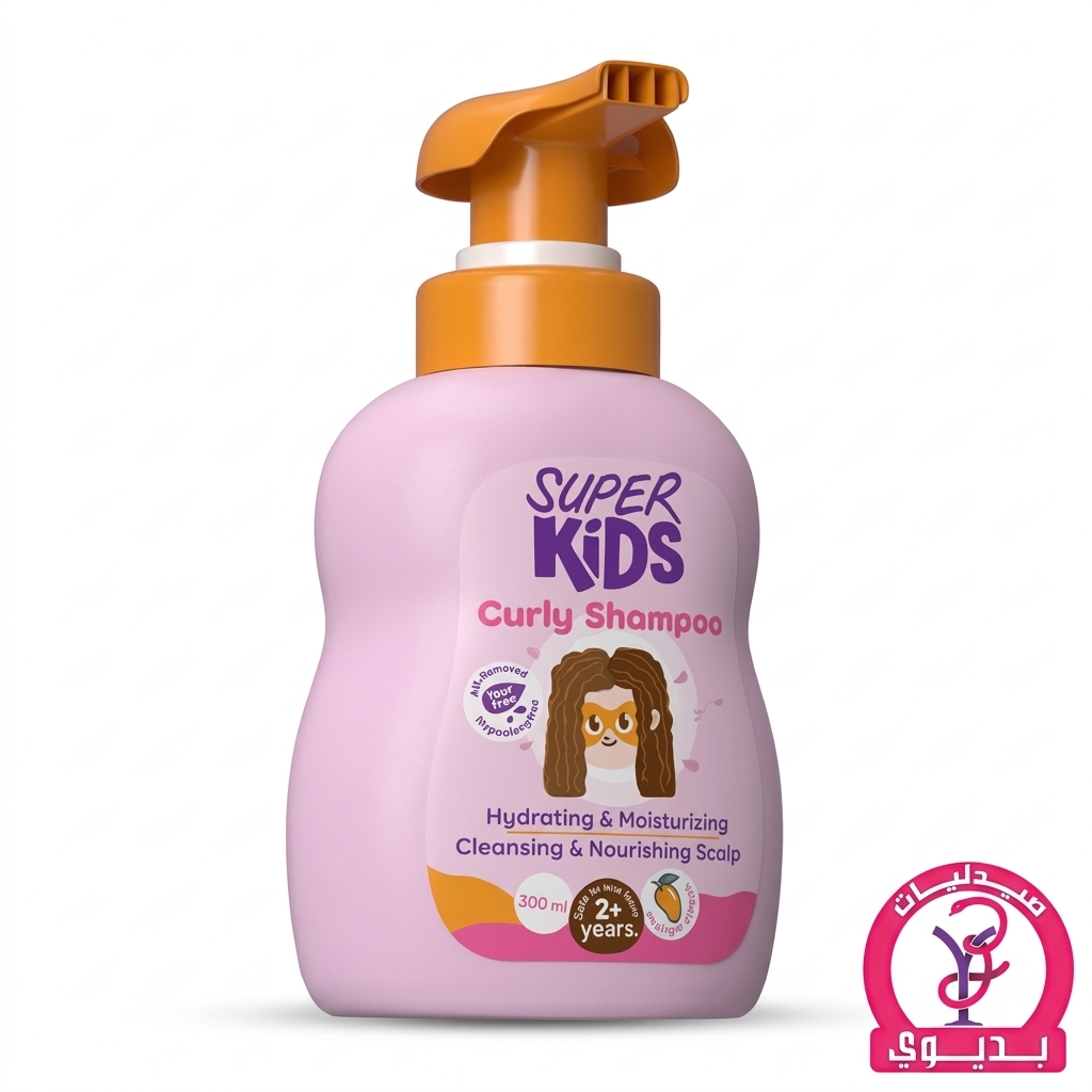 SUPER KIDS CURLY SHAMPOO 300ML