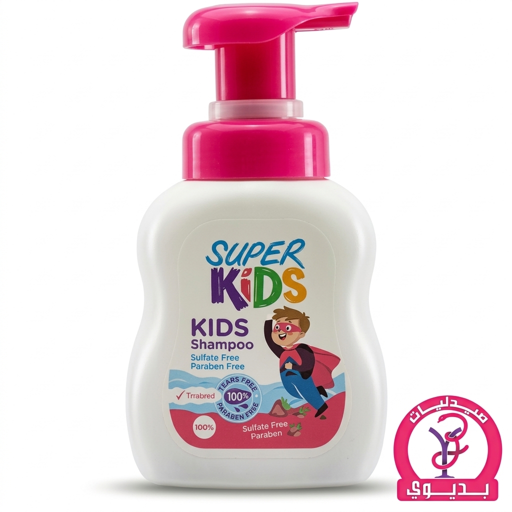SUPER KIDS SHAMPOO STRAWBERRY  300ML