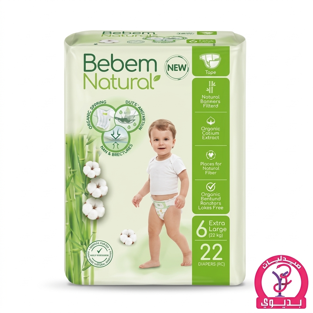 BEBEM NATURAL 6 22PCS